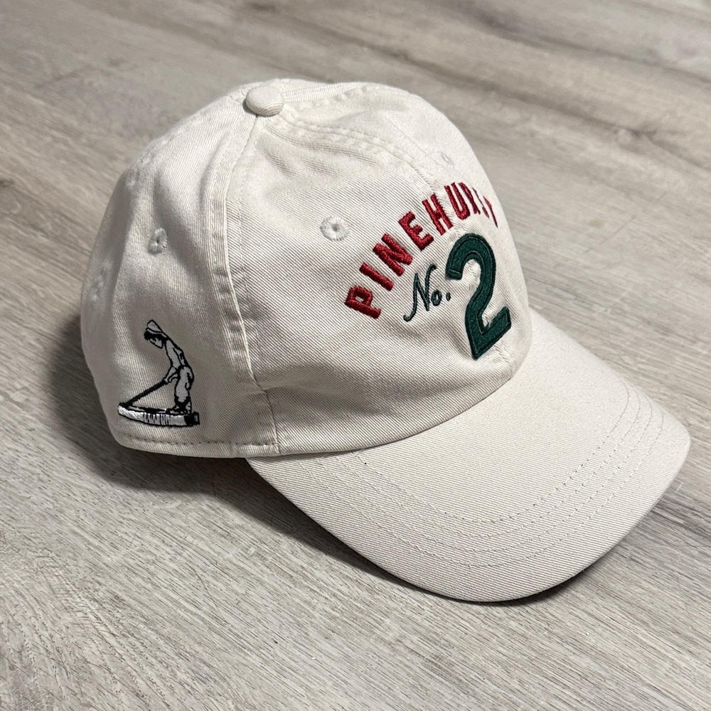 No. 2 White Baseball Cap